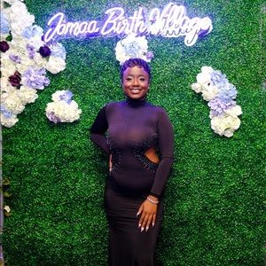 Black Gala style dress
